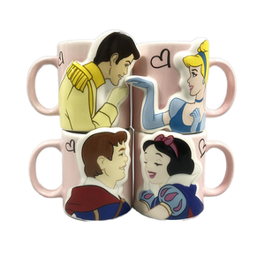 M film <span class=keywords><strong>belle</strong></span> <span class=keywords><strong>la</strong></span> bête dessin animé conception tasses en céramique figurine poupées Kawaii <span class=keywords><strong>Belle</strong></span> bête tasses à café cadeau pour enfants filles - Product Image 1