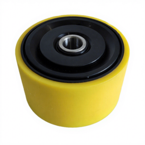 Rueda guía de transmisión para cinta transportadora de cosechadora de patatas, directa de fábrica, hecha de material PU, personalizable. - Product Image 1