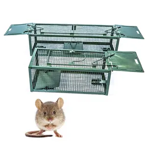 Wire Defenders Rat and Squirrel Cage Trap Metal Humane Easy Catch