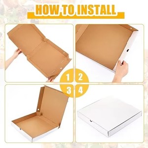 Scatola Marrone Riciclabile in Cartone Ondulato da 2mm per Negozi Ecosostenibili e Imballaggi Sostenibili - Product Image 3