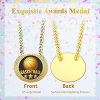 Personaliza las MEDALLAS de la Liga de Baloncesto y crea MEDALLAS Conmemorativas de Honor Exquisitas, Modernas y Exclusivas