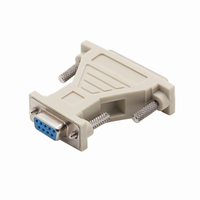 Adaptador Serial KAICAP DB9 Hembra a DB25 Macho, Niquelado, RS232 DC, Modelo AT925FF, Nuevo