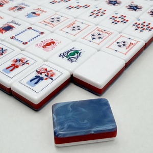 Feux d'artifice américains, mahjong orienté vers l'exportation, mahjong de style américain, mahjong américain, mahjong en acrylique 3 - Product Image 1