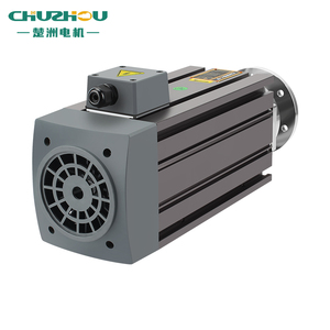 Motor de Husillo de 5.5KW y 3000 RPM de Alto Torque, Refrigerado por Agua, con Carcasa de Aluminio, Montaje de Brida y Conexión por Acoplamiento para Metal - Product Image 2