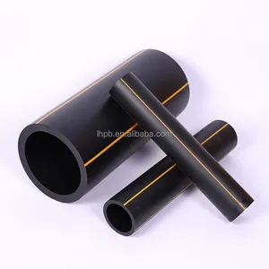 Tubería de gas HDPE SDR11 SDR 17 PE100 110mm 150mm 250mm 900mm, tubería de gas HDPE de alta presión - Product Image 3