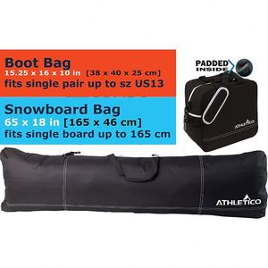 Échantillon gratuit : Sac de snowboard à roulettes personnalisable et imperméable pour le transport aérien – Sacs pour équipement de ski - Product Image 3