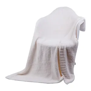 Aoyatex Offre Spéciale couverture tricotée en fil de Boucle 100% Polyester 50*60 pouces couverture tricotée biologique pour bébé pour chambre d'enfant