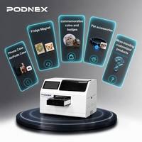Machine d'impression automatique intelligente PodNEX pour coques de téléphone portable avec tête d'impression DX7, imprimante UV à plat pour l'entreprise de personnalisation de coques de téléphone