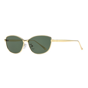 Nouvelles lunettes de soleil œil de chat pour femmes, monture en métal noir, protection UV400, type 3, design tendance, numéro de pièce 9607 - Product Image 5