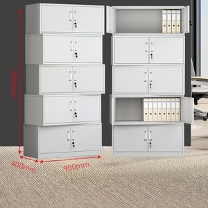 Armoires de bureau en métal au design moderne Système de <span class=keywords><strong>rangement</strong></span> modulaire en acier <span class=keywords><strong>Casiers</strong></span> de classement pour la salle de sport à domicile, l'école et l'hôpital - Product Image 1