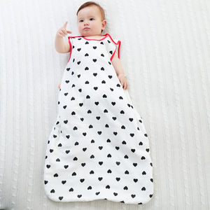 Maydow 100% Cotton Baby Sack Super Soft 2.5 <b>Tog</b> Sleeveless <b>Sleeping</b> <b>Bag</b> with Zipper Closure Breathable Printed Winter Wear - Product Image 5
