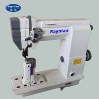 Machine à coudre à tambour monofilaire Raynian-9910, idéale pour la couture des empeignes de chaussures et des poignées de sacs à main