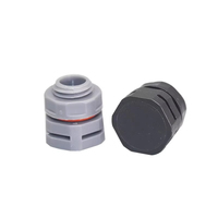 Soupape de ventilation automatique étanche IP68 en nylon à visser M5 M6 M8 M12 M16 M20 pour équilibrage de pression