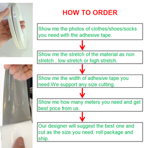 מותאם אישית רוחב בגדי בגדים תפר tpu קלטת דבק חם להמיס דבק tpu סרט עבור למינציה בד - Product Image 6