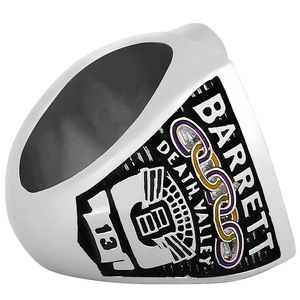 Anillo de Campeonato de Fútbol Americano Universitario de los LSU Tigers de la Universidad Estatal de Louisiana <span class=keywords><strong>2007</strong></span>, Chapado en Aleación con Cristales, Joyería de Moda al por Mayor - Product Image 4
