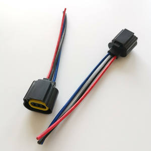 ชุดสายไฟสำหรับรถยนต์3ขา4ชิ้นชุดสายไฟสายรัดรถยนต์กันน้ำ - Product Image 2