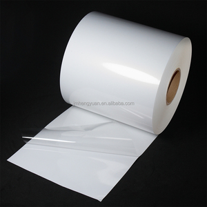 Nhãn Nhà Máy 50μm Trong Suốt Pet Jumbo Nhãn Cổ Tự Dính Phim Chất Liệu <span class=keywords><strong>Polyester</strong></span> Pet Rõ Ràng Jumbo Nhãn Cuộn - Product Image 4