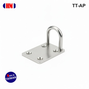 Plaque de fixation pour attache d'outil, multi-trous, anneau en D, en acier inoxydable estampé et aluminium, fabricant OEM ODM, Taïwan - Product Image 2