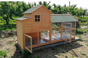 Poulailler en bois étanche pour animaux, 4 pièces, barrières à l'huile de lapin, cage d'extérieur à vendre - Product Image 4