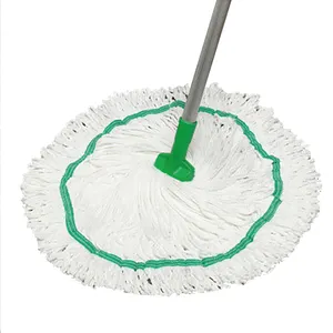 Wholesale Commercial Industrial Floor Cleaning Wet Microfibre Replacement Mop Head For Home Hospital