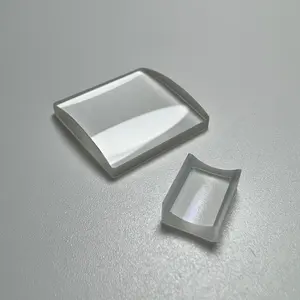 볼록한 오목한 원통형 거울 광학 유리 렌즈