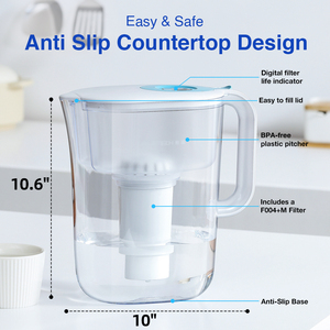 <span class=keywords><strong>Filter</strong></span> pemurni Air Ionizer basa kapasitas 10 cangkir, pemurni plastik Manual portabel menghilangkan klorin logam berat - Product Image 5