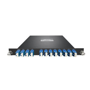 Caja de fibra óptica LGX BOX 8CH CWDM MUX/DEMUX 1270nm1610nm 4 8 16 canales 1U montaje <span class=keywords><strong>en</strong></span> rack LC/<span class=keywords><strong>UPC</strong></span> Wdm sistema 20nm - Product Image 3