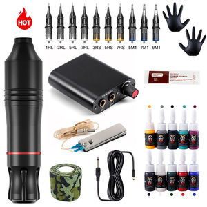 Kit complet de stylo à tatouer directement de l'usine, kit de machine à tatouer professionnelle de haute qualité pour l'art corporel - Product Image 2