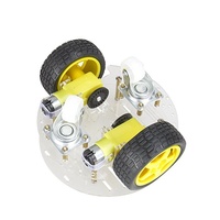 Coche Inteligente OKY5026 con Motor DC, Rueda Inteligente para Coche, Kit de Carrocería Inteligente para Coche