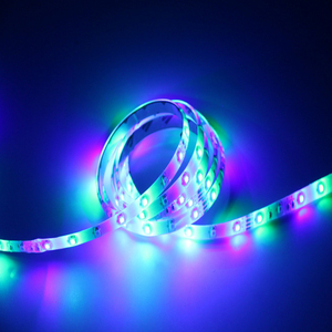 Siêu mỏng linh hoạt LED Strip Lights cho các bề mặt cong thông minh <span class=keywords><strong>RGB</strong></span> + W LED bóng đèn với giọng nói và ứng dụng điều khiển - Product Image 3