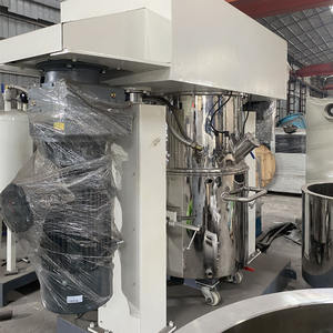 Mélangeur planétaire à arbre unique avec aspiration pour produits chimiques et revêtements, en acier inoxydable SUS304, avec moteur et pompe - Product Image 1