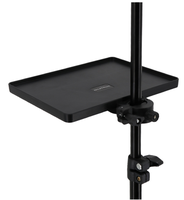 Nouveau support de fournitures d'extension de cils présentoir avec support de clip de téléphone portable avec lumière de lune de beauté