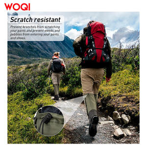 Protège-jambes WOQI pour la randonnée, l'alpinisme, les sports sur glace et neige, imperméables, anti-sable, protection des mollets pour adultes, équipement de plein air - Product Image 2