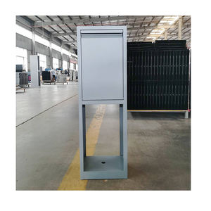 Boîte aux lettres de jardin en gros, grande capacité, en métal, pour la livraison de colis, boîte de dépôt de colis extérieure - Product Image 4