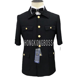 Abito da <span class=keywords><strong>uomo</strong></span> 2 pezzi classico <span class=keywords><strong>blu</strong></span> <span class=keywords><strong>scuro</strong></span> abito da sposa per <span class=keywords><strong>uomo</strong></span> 2023 mezza manica tasca Slim Fit da sposo smoking Costume Mariage Homme - Product Image 5