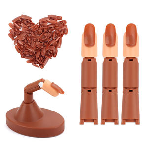 Grosir Kereta Akrilik Jari Tengah Model Pajangan Tangan Palsu Pemula Seni Kuku Latihan Kuku Jari Latihan - Product Image 1