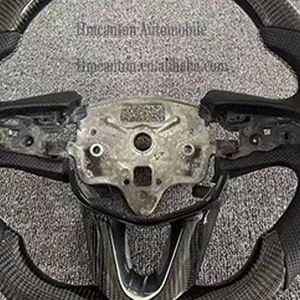 Volante de Fibra de Carbono Perforada y Cuero para Cadillac CT4 CT5, Modificación al por Mayor, ¡Gran Oferta! - Product Image 2