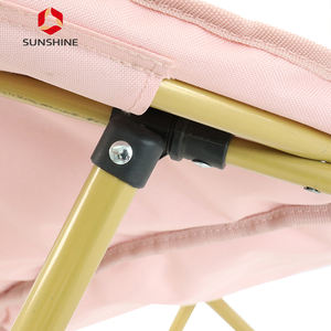 دافئ أثاث داخلي الوردي الذهب مبطن الهدف القمر غرفة كرسي للأطفال الكبار - Product Image 6