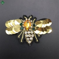 Écusson strass personnalisé papillon ongle perle Écusson paillettes Écussons pour vêtements
