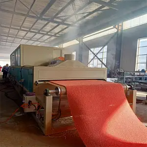 Machine de fabrication de tapis tampons pour sol de porte en plastique PVC