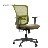 Échantillon gratuit à moitié prix, Support lombaire à dossier haut, chaise ergonomique en maille d'ordinateur, chaise de bureau confortable et pivotante
