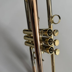 <span class=keywords><strong>Trompeta</strong></span> de Cobre y Latón de 140 cm, Tamaño de <span class=keywords><strong>Campana</strong></span> Grande, Estándar de Exportación de Alto Nivel para Músicos Profesionales - Product Image 4