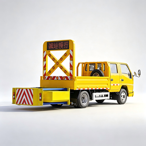 Factory Direct Supply JMC 4x2 Truck Mounted Attenuator Customizable 80K 100K Crash Cushion Anti-collision Buffer Truck - Product Image 1