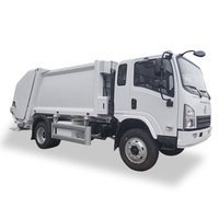 Shacman Automobile 9cbm X9 camion à ordures compact collecte des déchets 7 tonnes LHD camions compacteurs à ordures