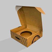 Papier d'impression couleur personnalisé, boîtes à chapeaux à bord Fedor, emballage de carte/cadeau personnalisé avec Logo