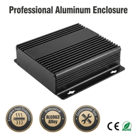 Boîtier professionnel en acier inoxydable à ailettes de refroidissement haute efficacité, certifié ISO pour PCB électroniques de puissance industrielle