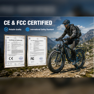 Bicicleta Eléctrica EBYCCO EB7PRO de 26 Pulgadas con Llantas Gruesas, Motor Dual de 6000W, Todoterreno, <span class=keywords><strong>para</strong></span> Montaña, <span class=keywords><strong>para</strong></span> Adultos - Product Image 5