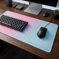 Alfombrilla de Ratón de Vidrio de Alta Gama para Salas de Esports, PC de Alta Gama y Juegos Competitivos con Grosor Personalizado