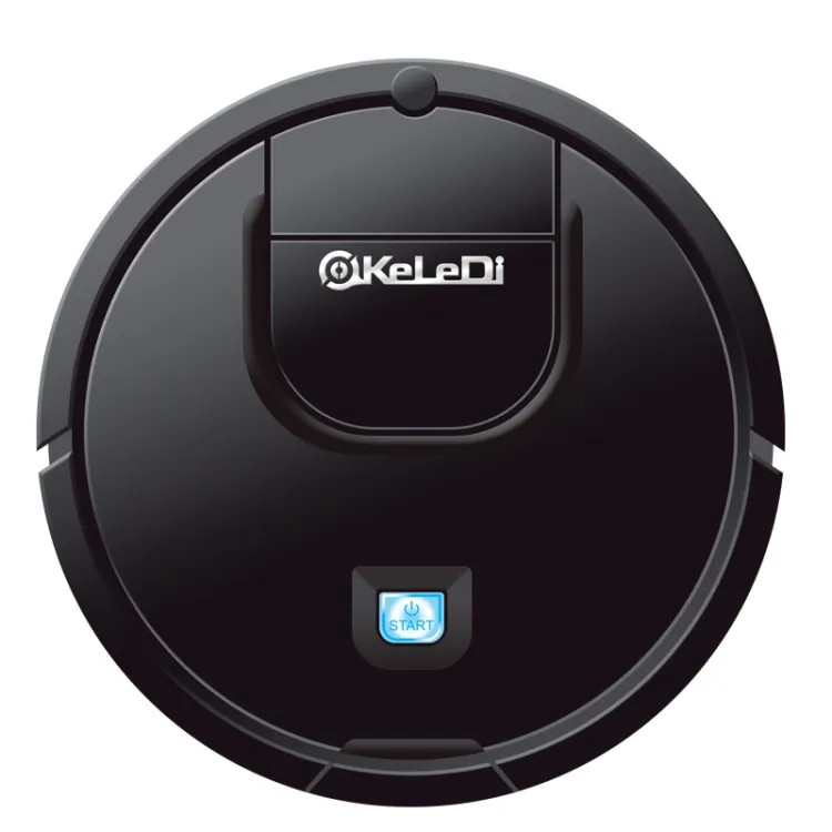 KeleDi Mini Smart Sweeping Robot Mop & Suck 2 In 1 Automatic robot vacuums cleaner(Black)