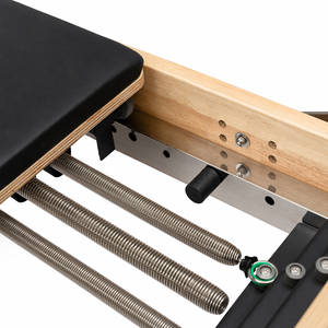 Reformer de Pilates de Madera de Roble Personalizado OEM, Máquina de Fitness Ajustable con Certificación CE para Estudio y Gimnasio en <span class=keywords><strong>Casa</strong></span> - Product Image 5